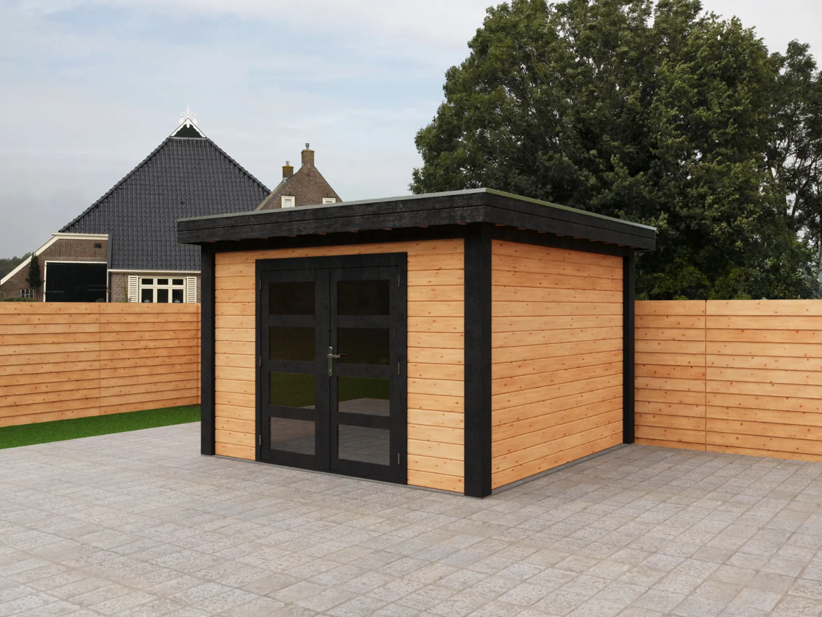 Fonteyn | Tuinhuis Lynn 300 x 300 Exclusief