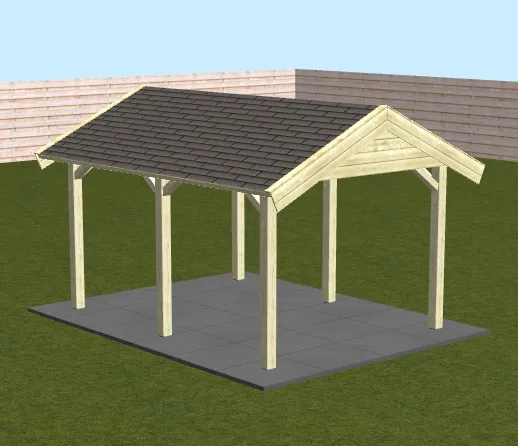 Fonteyn | Vrijstaande Overkapping Matthias