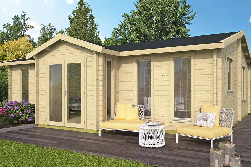 Tuindeco | Mullingar Tuinhuis | Onbehandeld