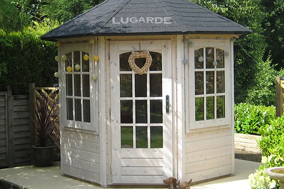 Lugarde | Achtkantig tuinhuis P83 Ø 250 cm