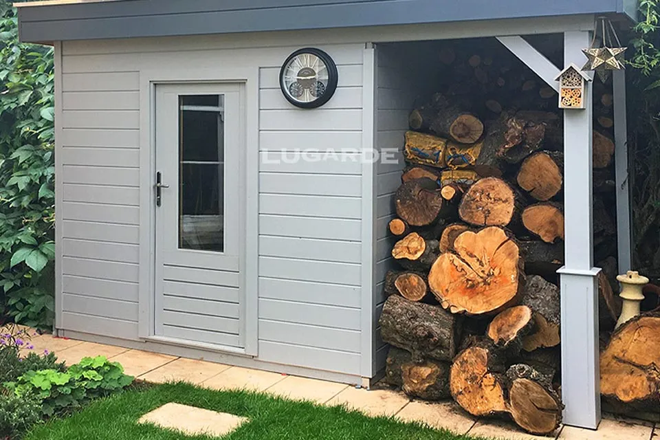 Lugarde | Tuinhuisje met overkapping PR4