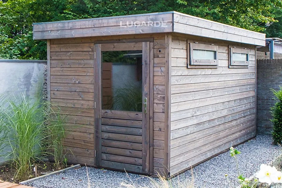 Lugarde | Tuinhuis op maat platdak PR8