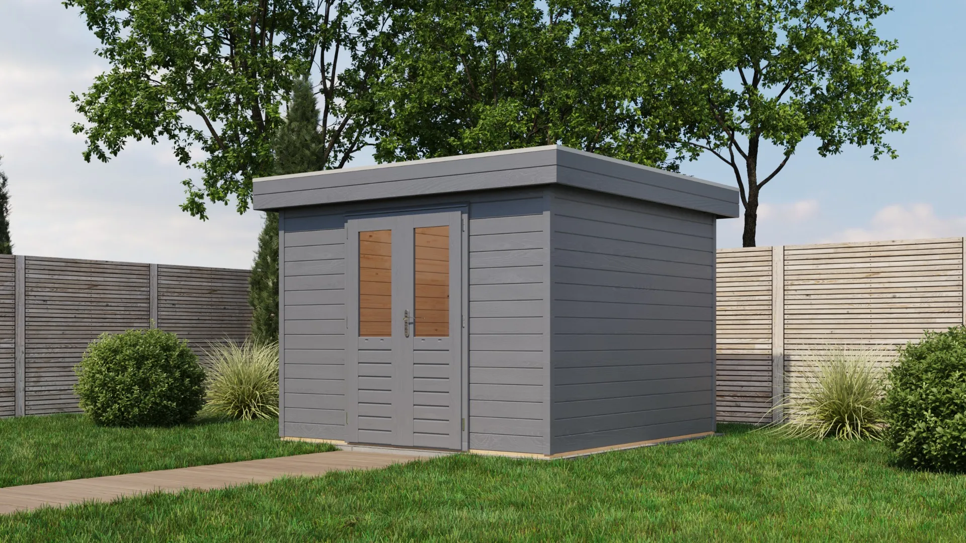 Lugarde Select Prima | Tuinhuis Gouda 300 x 300 cm | RAL 7037