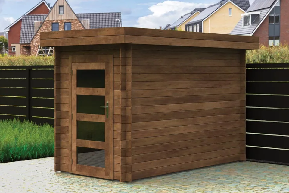 Fonteyn | Tuinhuis Jasmijn 150 x 300 | HG Bruin