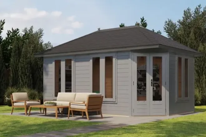 Lugarde Select Prima tuinhuis Utrecht 480x300cm - RAL 7037