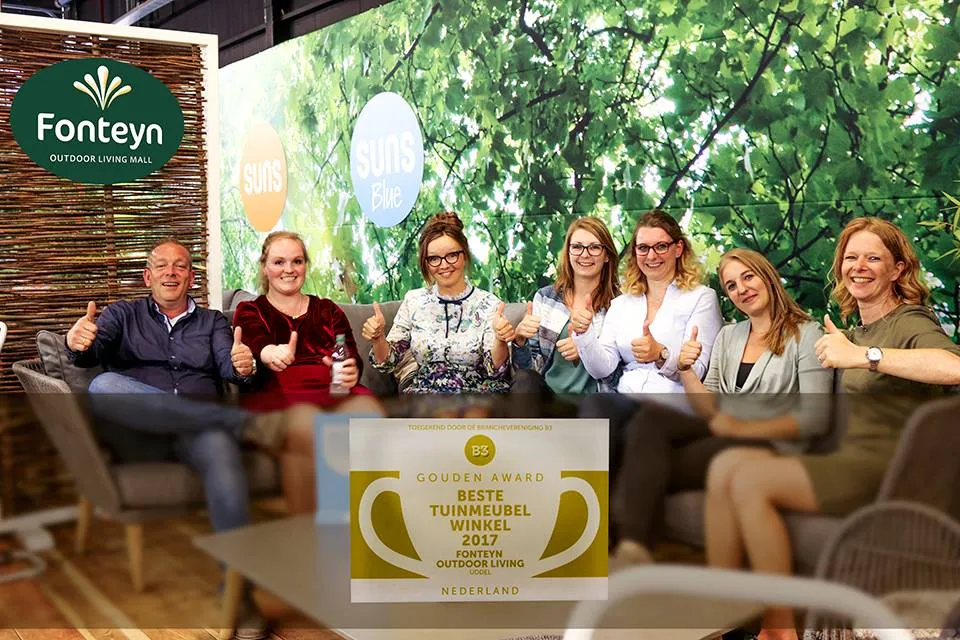 Fonteyn uitgeroepen tot beste tuinmeubelwinkel